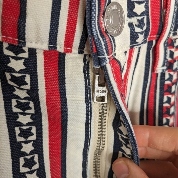 RE/DONE x Ford Star Stripe 70s High Rise Bootcut Denim Jeans NEW Size 30 - Picture 5 of 12